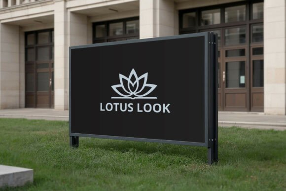 Download Freestanding Outdoor Billboard Mockup - Premium Resources