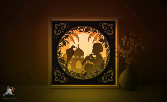 Download Snake Charmer Papercut Lightbox Template - Papercut lightbox template Collection