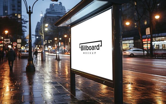 Download Outdoor Advertising Billboard Mockup - Billboard mockup Collection