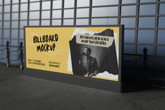 Download Stand Billboard Mockup - Billboard mockup Collection