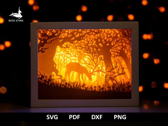 Download 3D Shadow Box Papercut Lightbox Template - Papercut lightbox template Collection