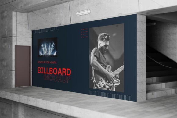 Download Station Billboard Mockup - Billboard mockup Collection