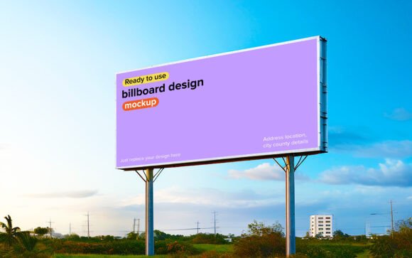 Download Billboard Mockup Outdoor Displayed Psd - Billboard mockup Collection