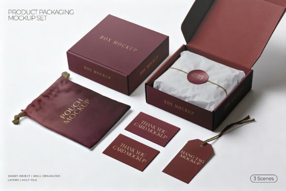 Download Product Packaging Mockup Set - Packaging mockup Collection