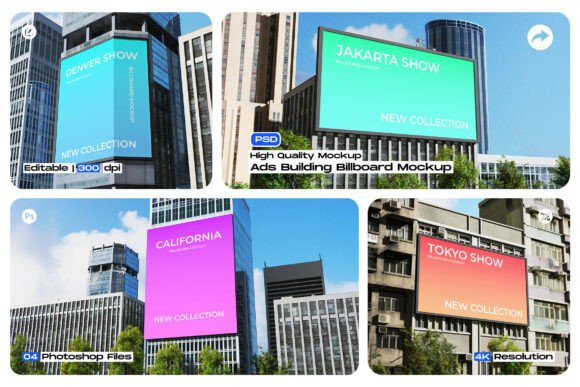 Download Urban Building Billboard Mockup - Premium Resources