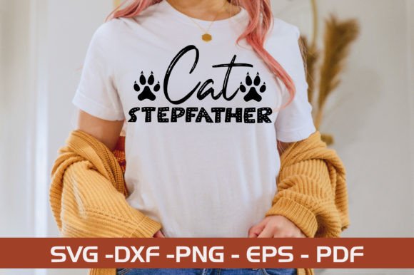 Download Cat Stepfather SVG Design - Stepfather svg Collection